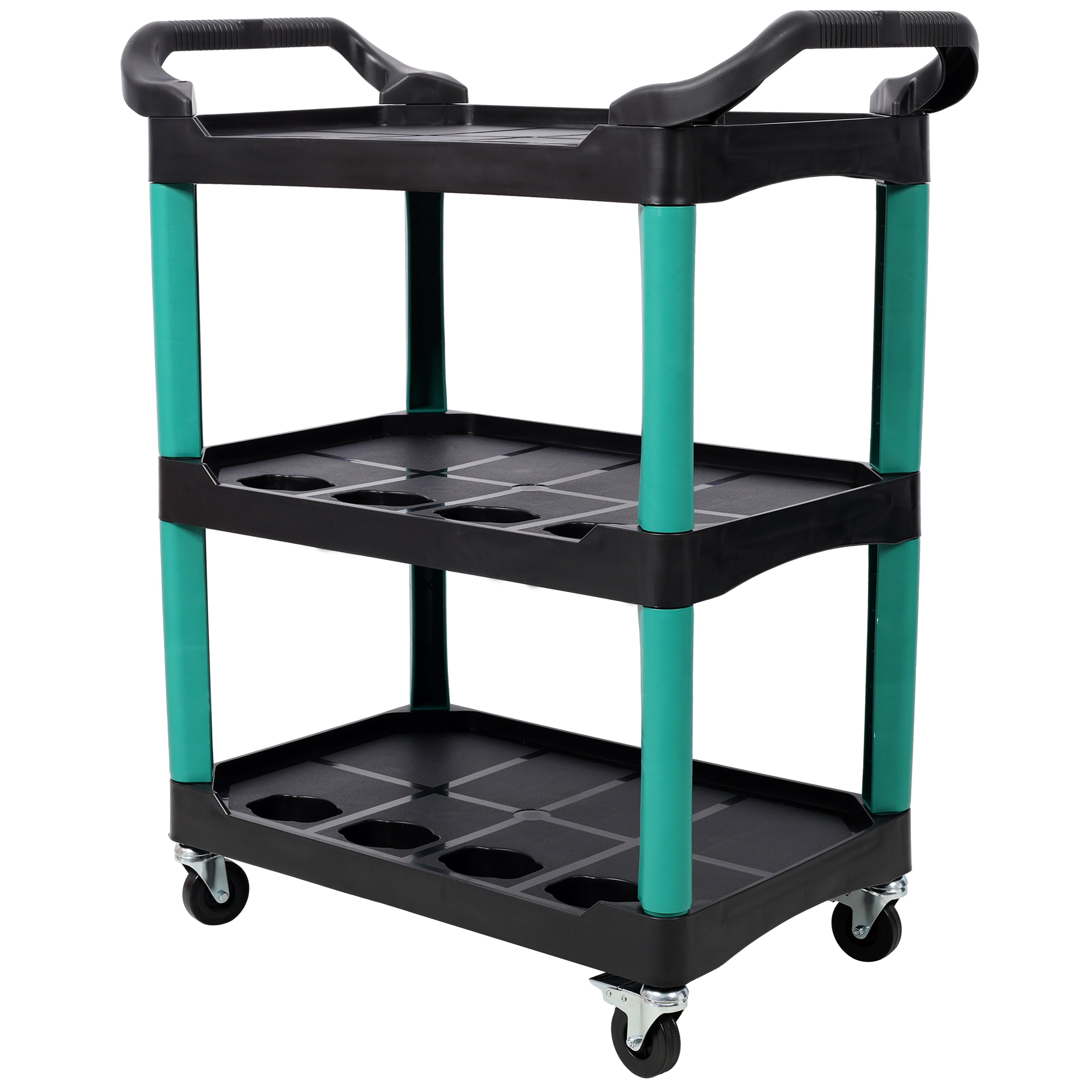 3 Tier Rolling Auto Detail Cart