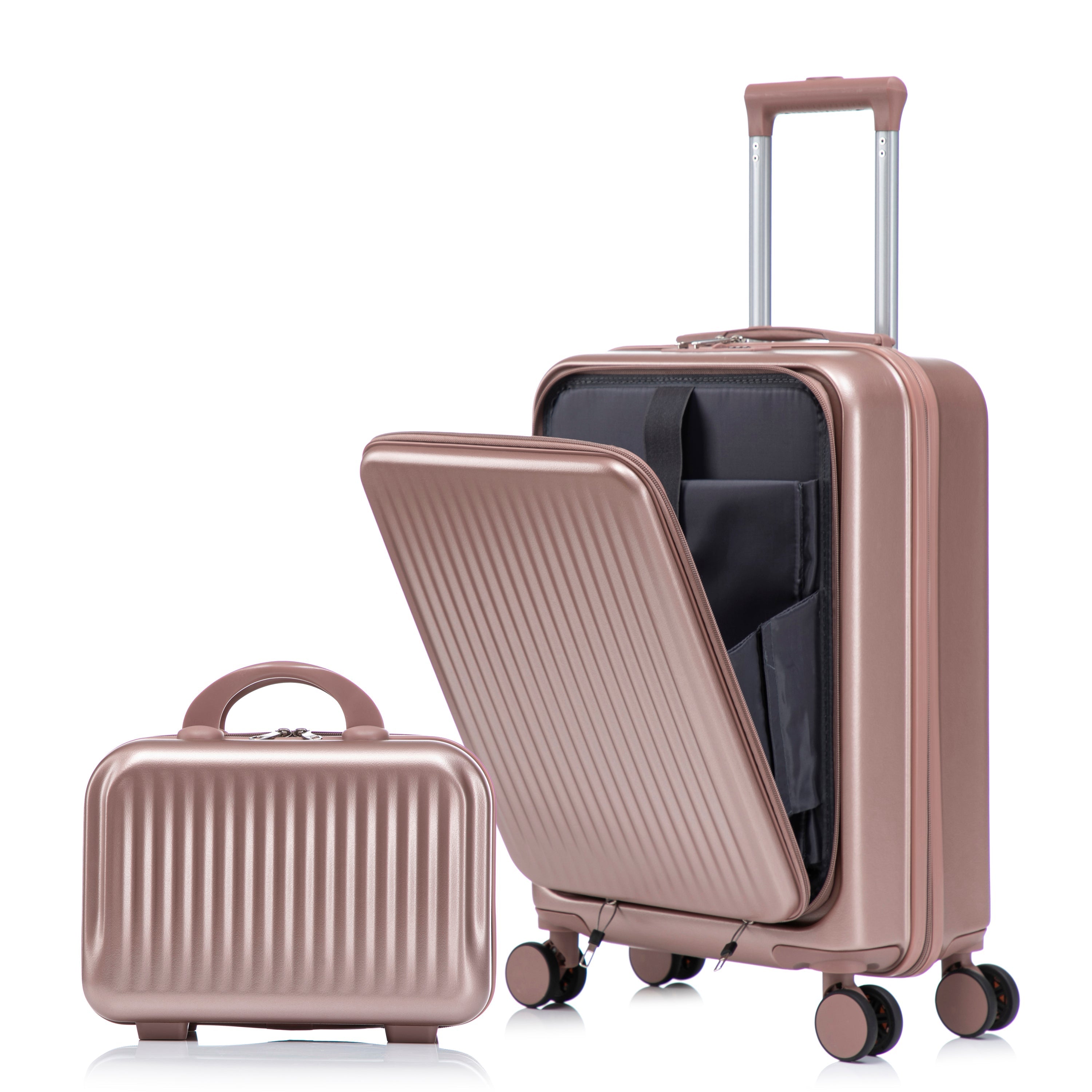 14'/20' 2-Piece ABS Spinner Wheel Luggage Set