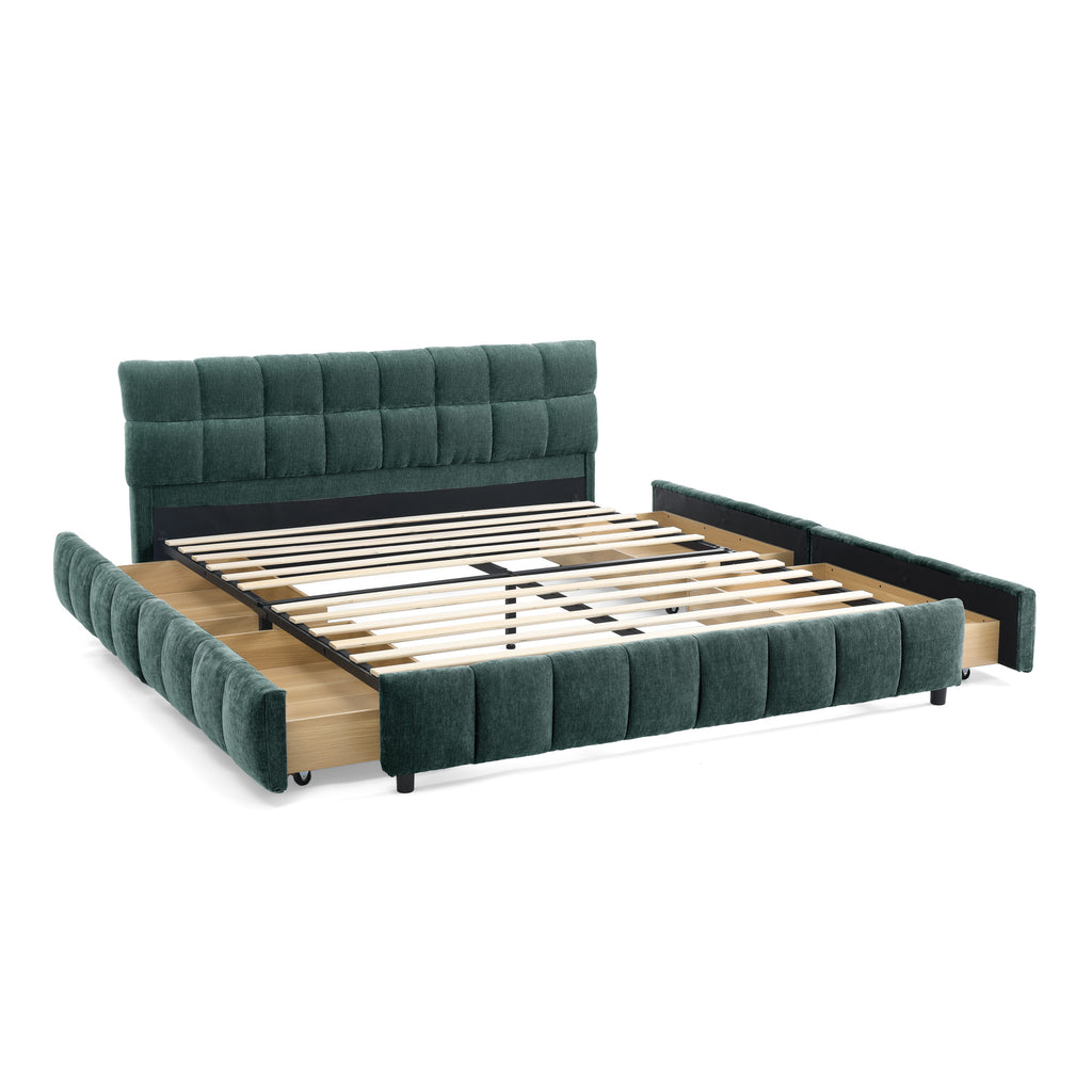 Queen Size Upholstered Bed