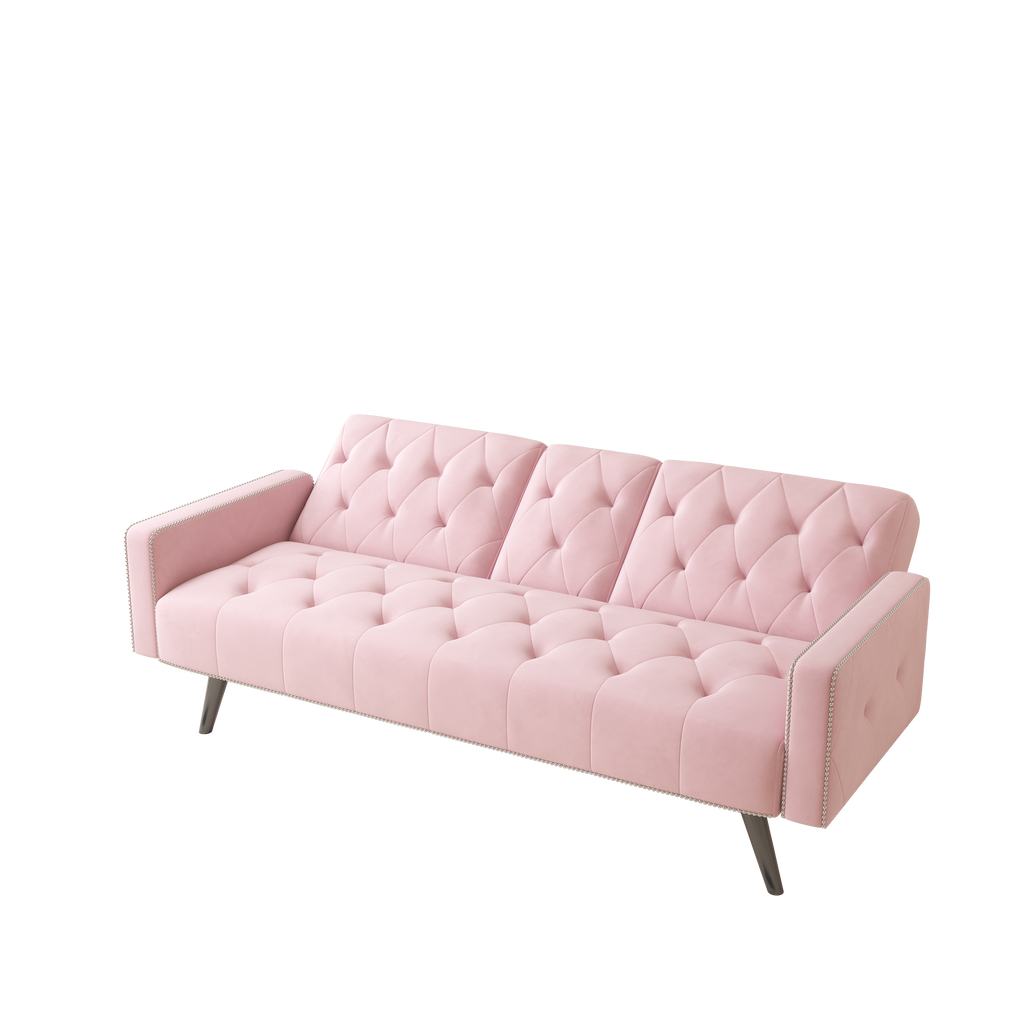 1730 Sofa Bed with Armrest and Two Cup Holders