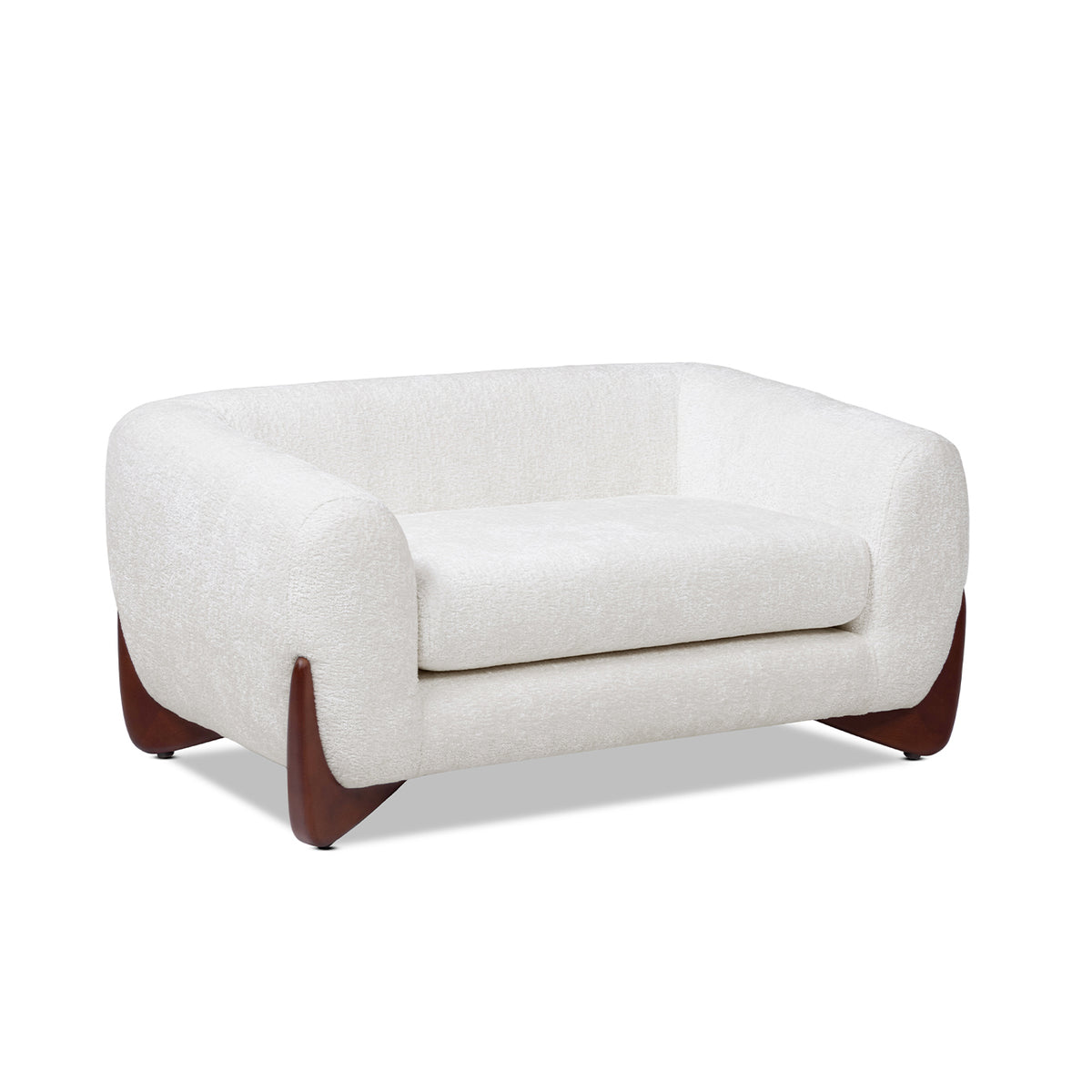 Alpine 36.5" Sherpa Dog Sofa Bed, Medium, Almond