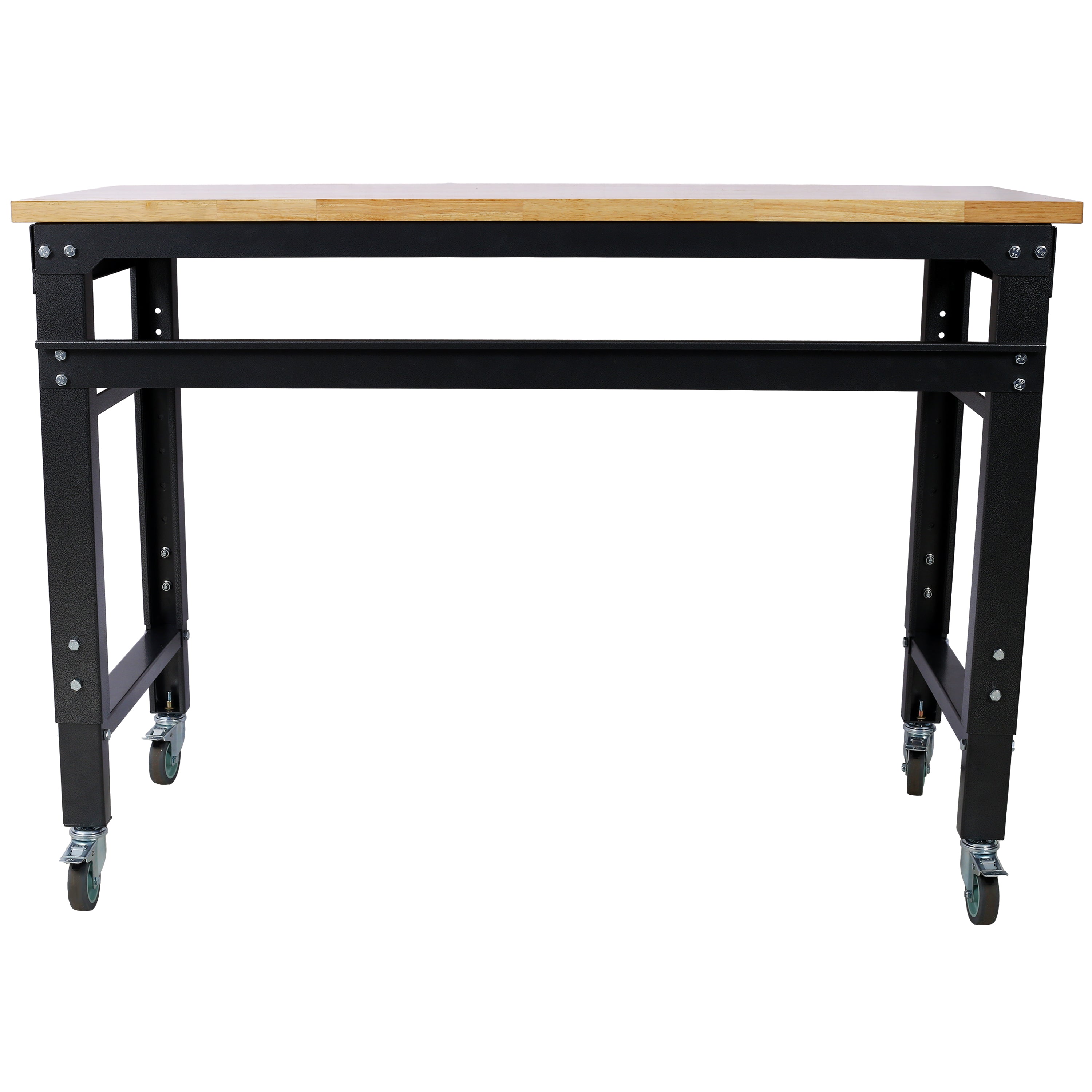 Adjustable Height 48" Wide Rolling Workbench