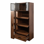 70.87" Tall Kitchen Pantry Cabinet