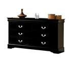 Louis Philippe III Black Dresser