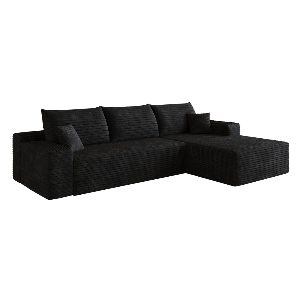 107" Cloud Sectional Couch with L-Shape Chaise