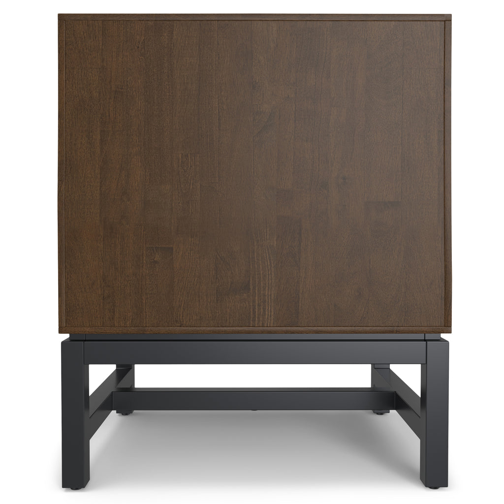 Banting 20 Inch Wide Solid Wood Mid Century Nightstand