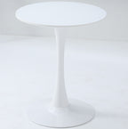 White Round Dining Table