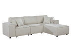 Harvey 104" Sofa with Reversible Chaise