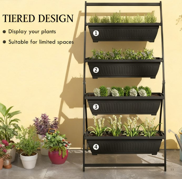 Outdoor Plant Stand Grow Container for Vegetable & Flowers