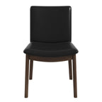 Laura Mid-Century Modern Solid Wood Dining Chair Set of 2