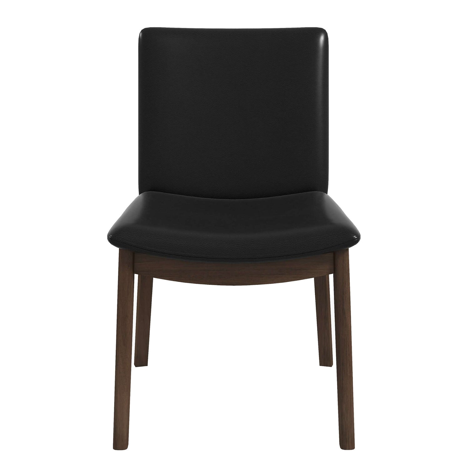 Laura Mid-Century Modern Solid Wood Dining Chair Set of 2