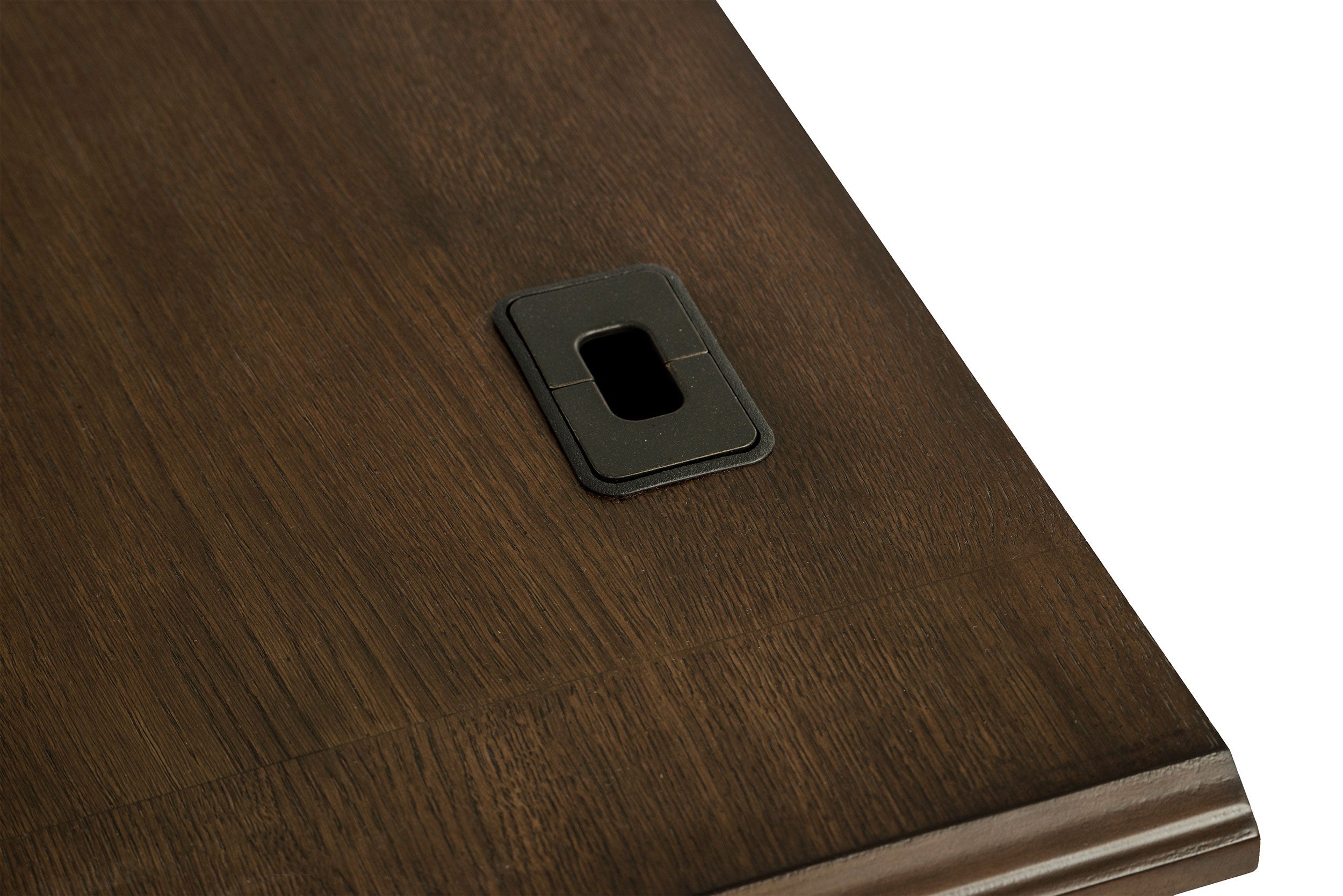 Hartshill 66-inch 5-drawer Credenza Office Desk Burnish Oak-CoasterElevations