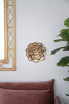 D10x1.4" Succulent Wall Plaque - 2 Piece