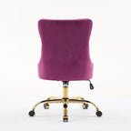 A&A Furniture Modern Velvet Office Chair