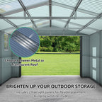 Upgraded 13x20FT Outdoor Storage Shed