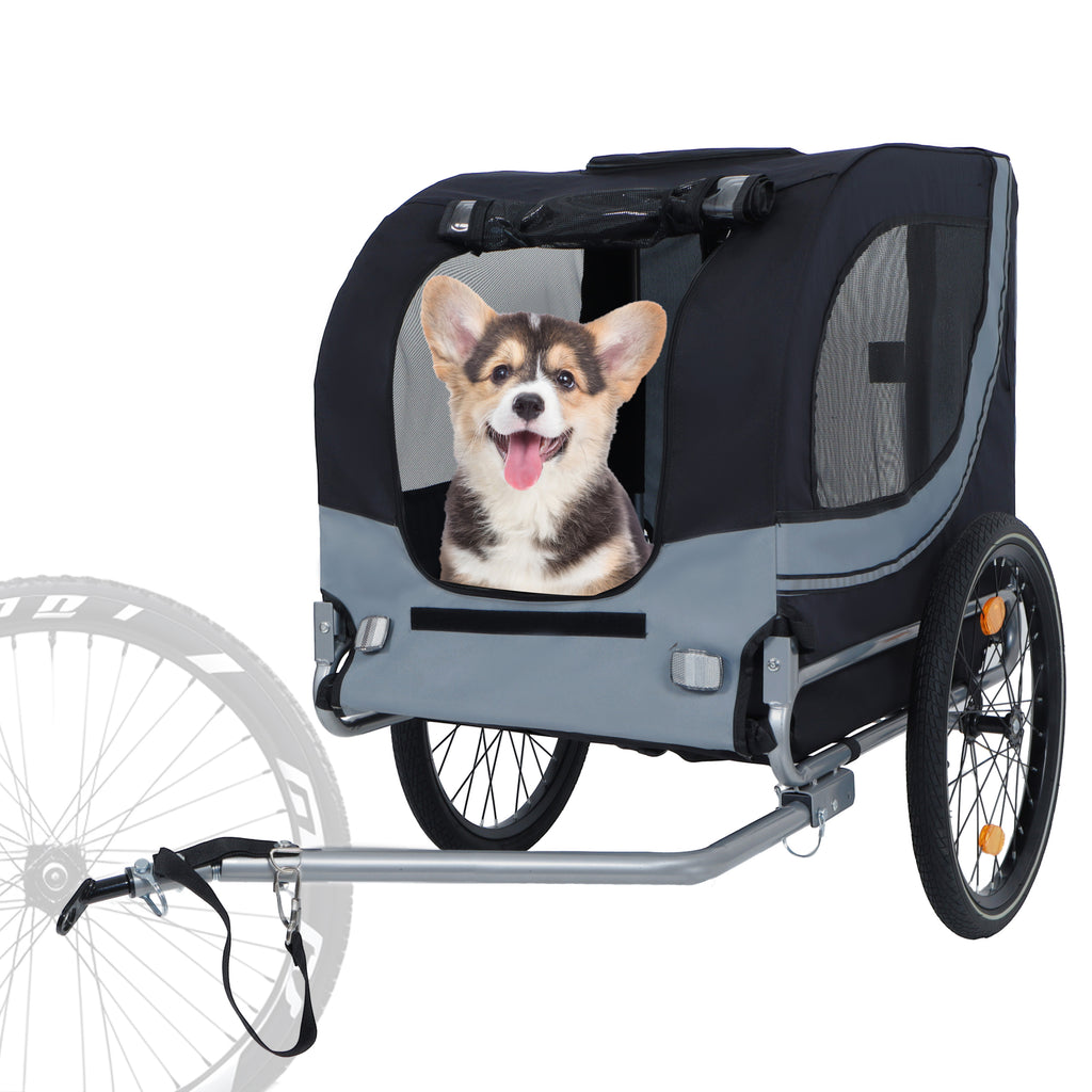 Large Folding Bike Trailer for Dogs