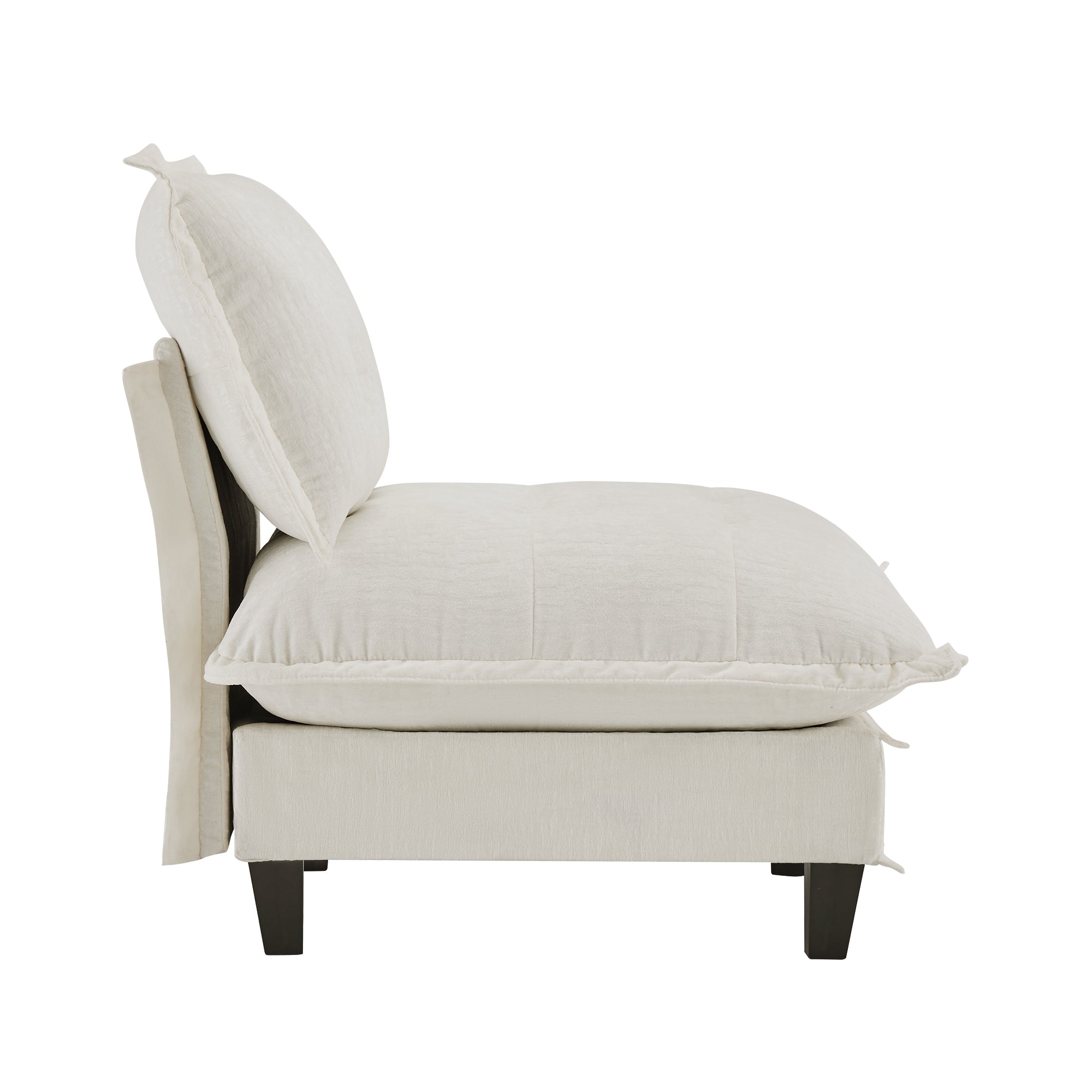 73 Armless Sofa Chenille