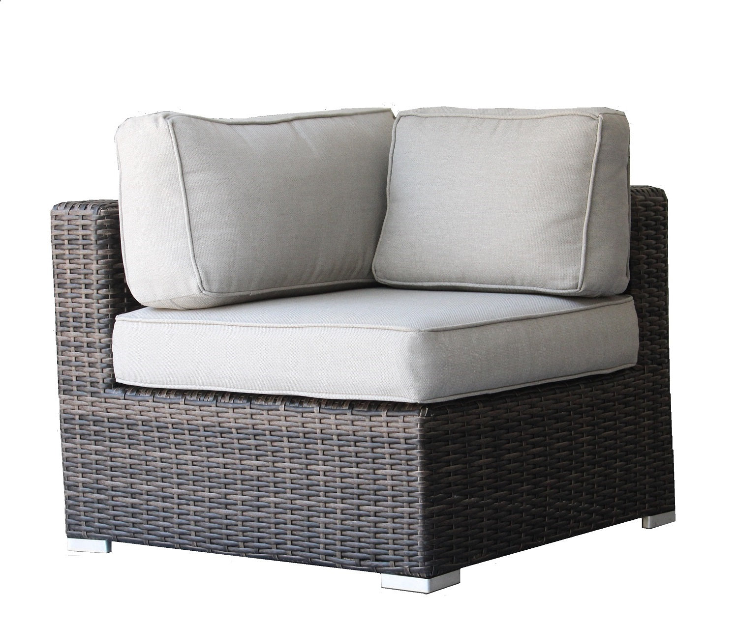Minnesota Wicker Sectional Corner