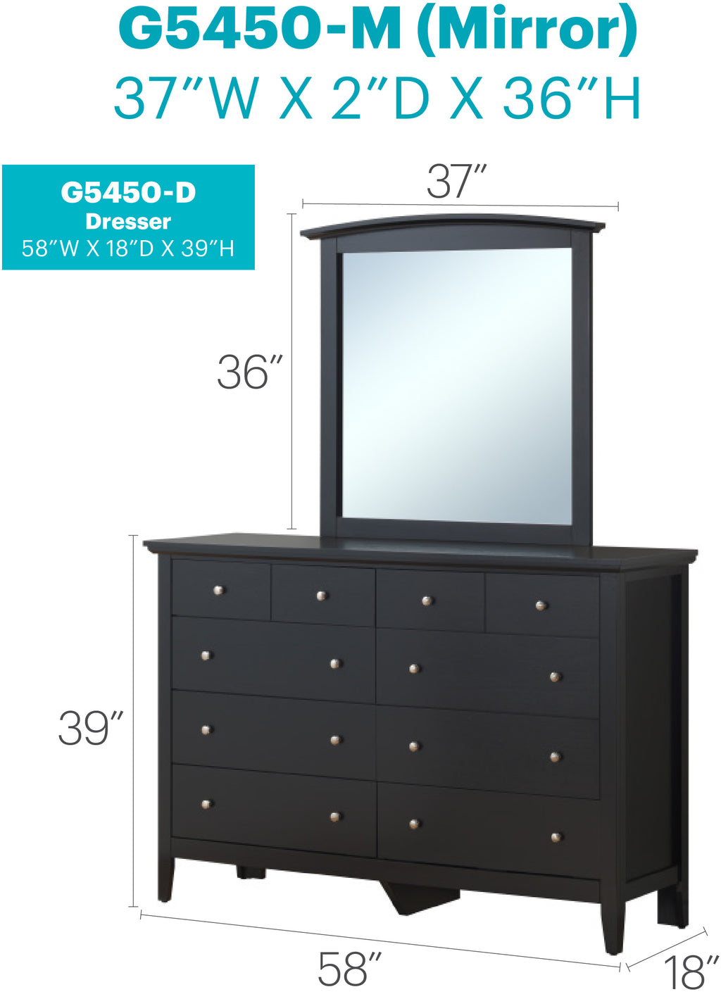 Hammond G5450-D Dresser