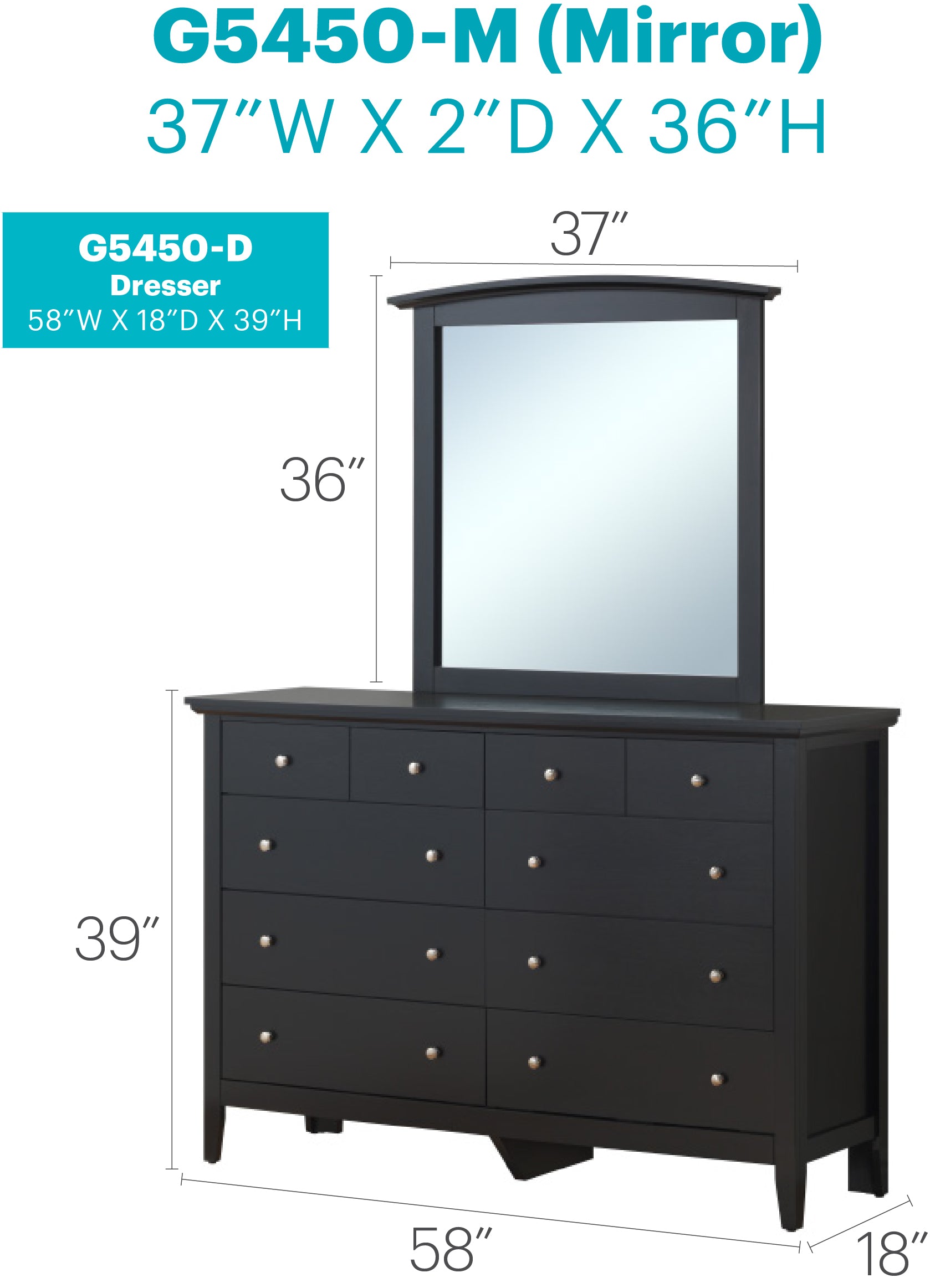 Hammond G5450-D Dresser