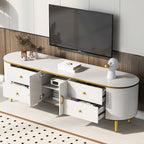 Vibe Haus Modern TV Stand for TVs Up to 80 Inches