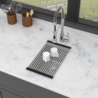 12 Inch Undermount Sink - 12" x 18" x 8" Stainless Steel