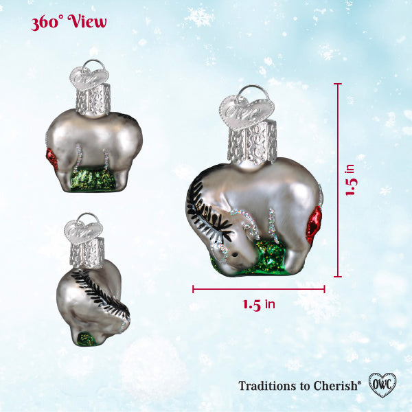 Mini Eeyore Ornament