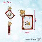 Mini Winnie-The-Pooh Book Ornament