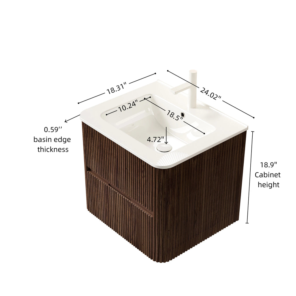 Noor 24" Bathroom Vanity with Sink