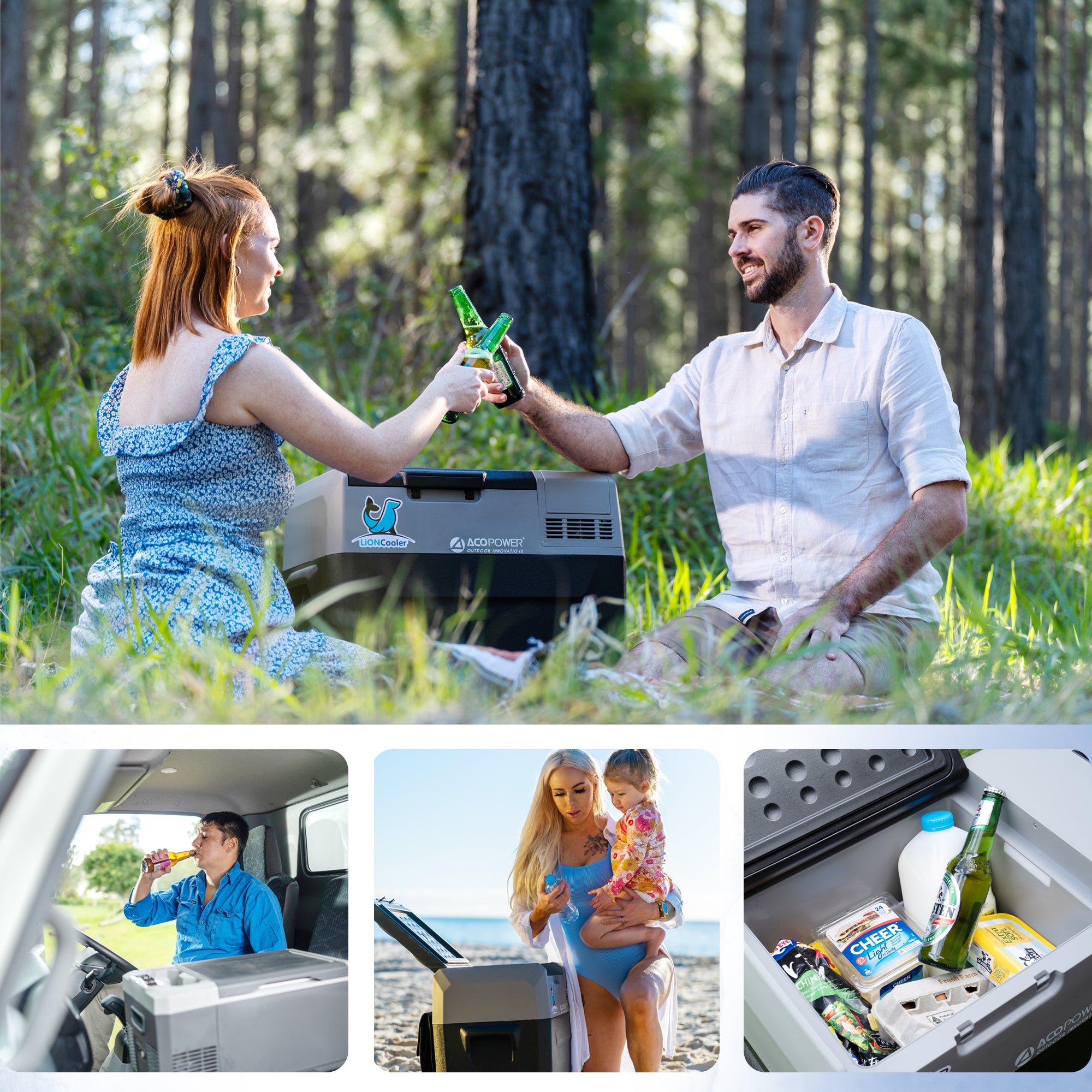 52Qt Car Freezer Portable Refrigerator
