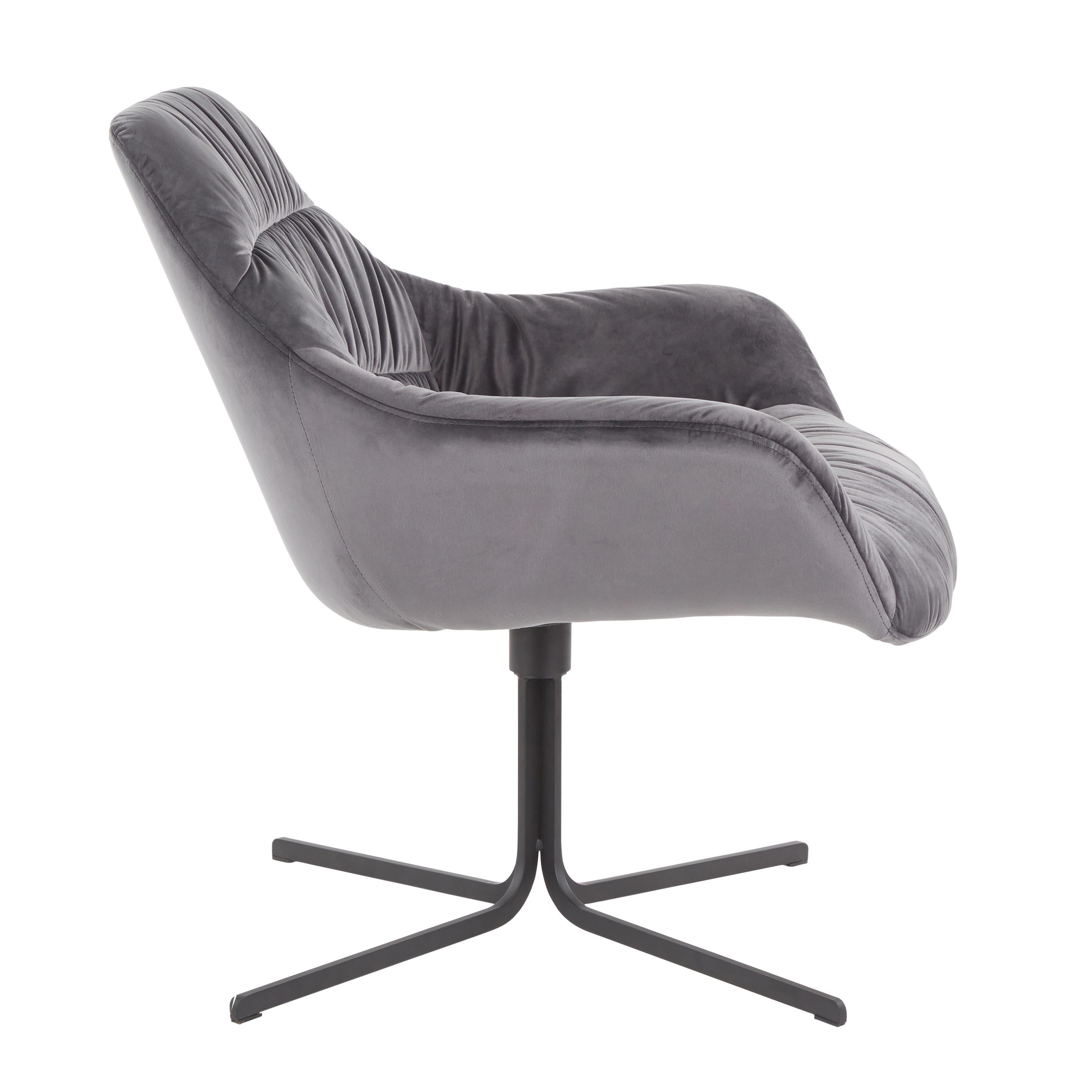 Contemporary Swivel Lounge Chair