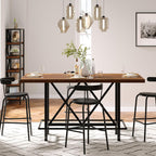 63" Counter Height Dining Table for 6
