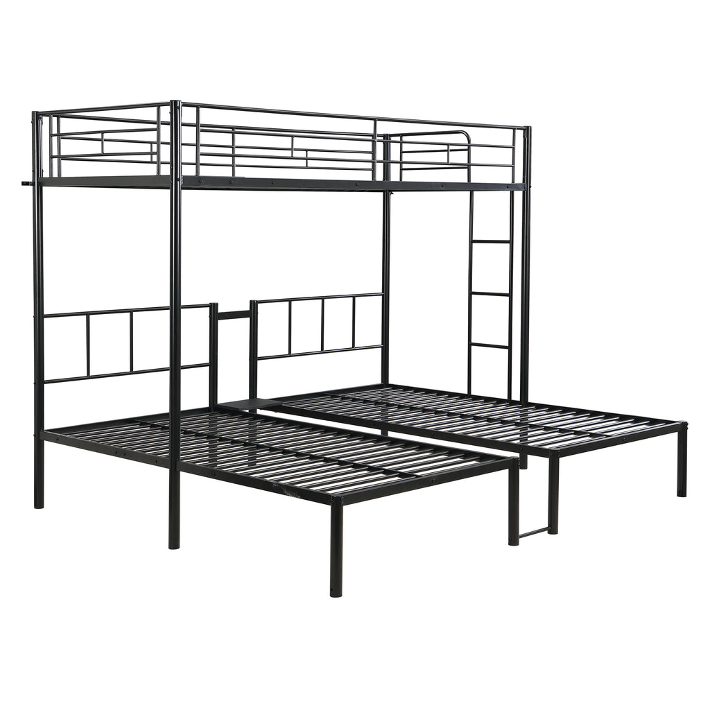 Triple Twin Over Twin Bunk Bed