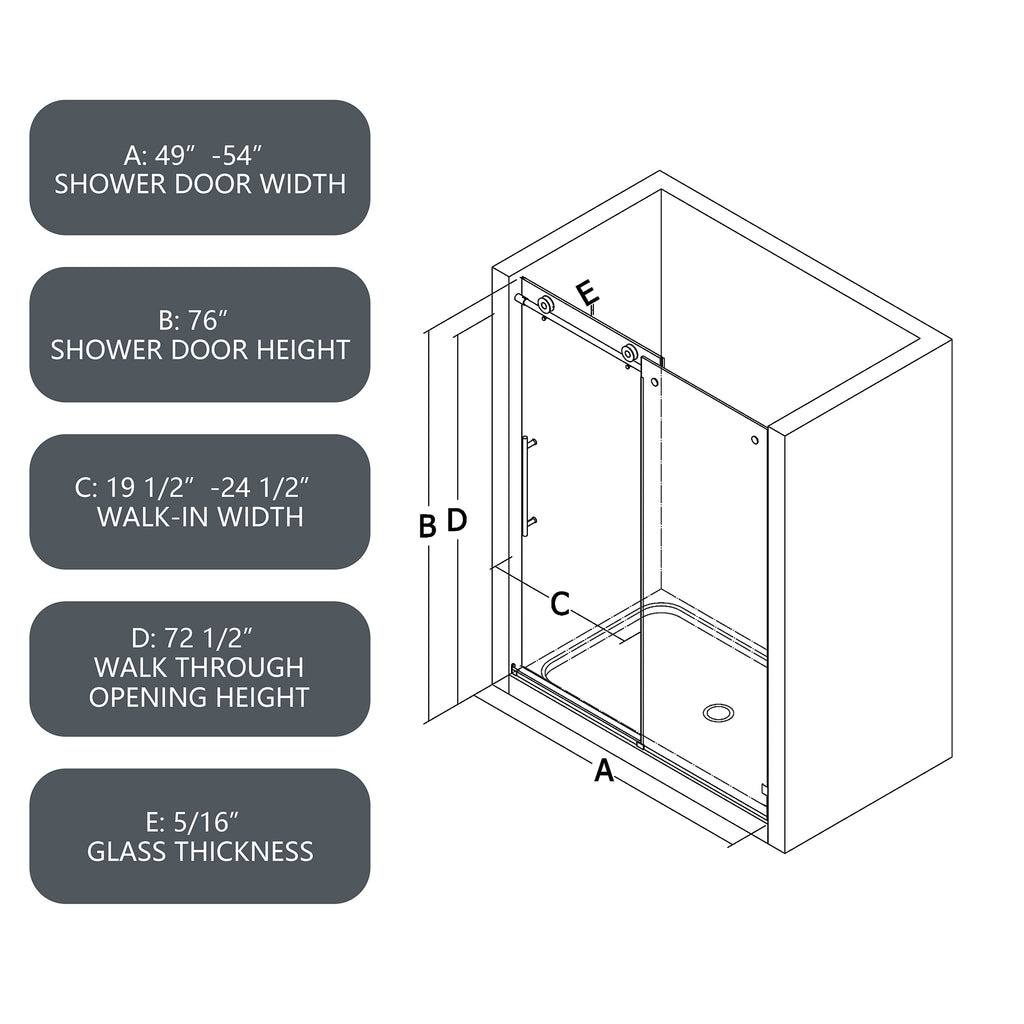 YUEJIA Shower Door