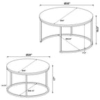 Hanover Two-Piece Nesting Coffee Table Set