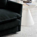 Chenille Fabric Ottomans Footrest