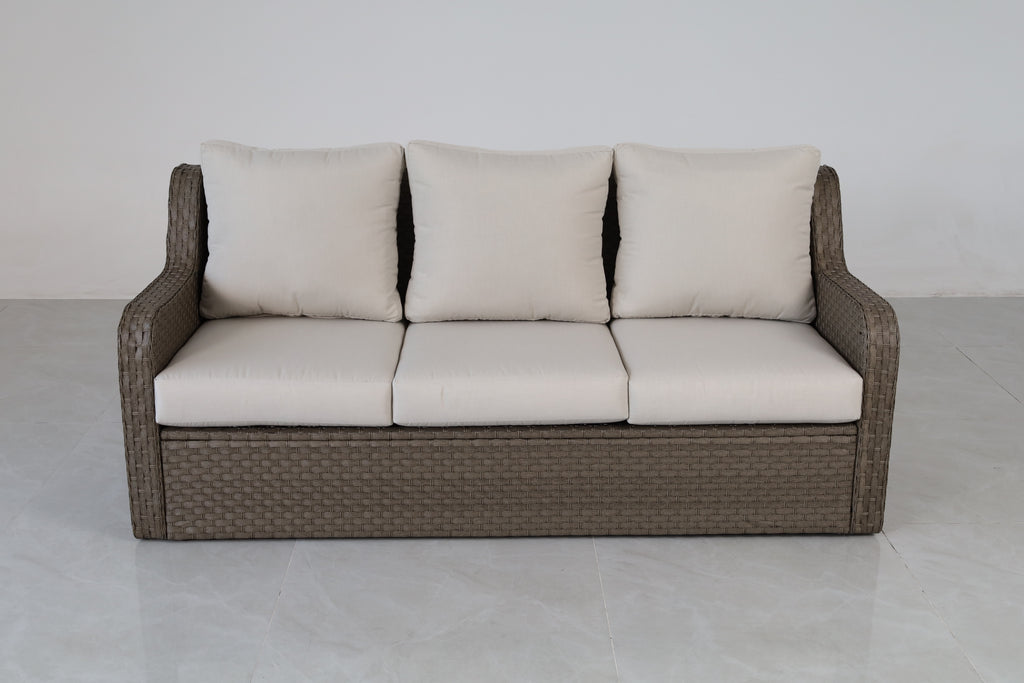 Luxury Rattan Patio Conversation Set