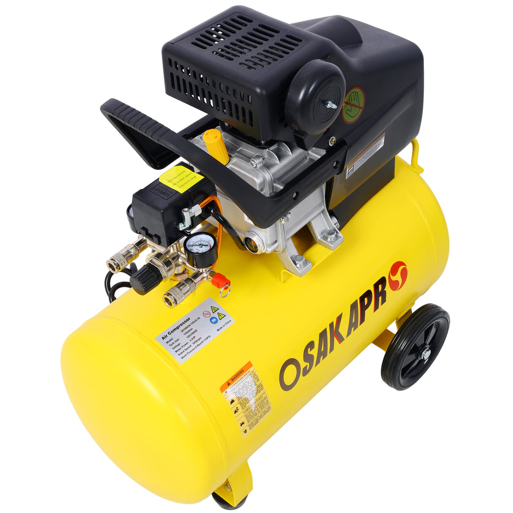 4.5HP Portable 13 Gallons Oil-Lubricated Air Compressor