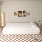 Modern Floor Sofa with 2 Pillows