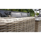 Stylish Fully Assembled 4-Person Wicker Sofa Seating Group