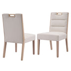 Upholstered Armless Dining Chairs