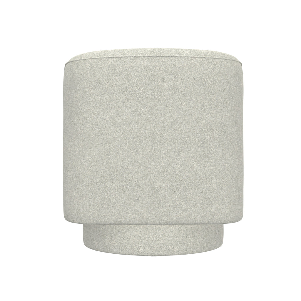 White Swivel Accent Chair