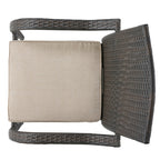 Outdoor Wicker Chairs, 4pcs