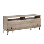 Dumbo 63" Fluted TV Stand in Rustic