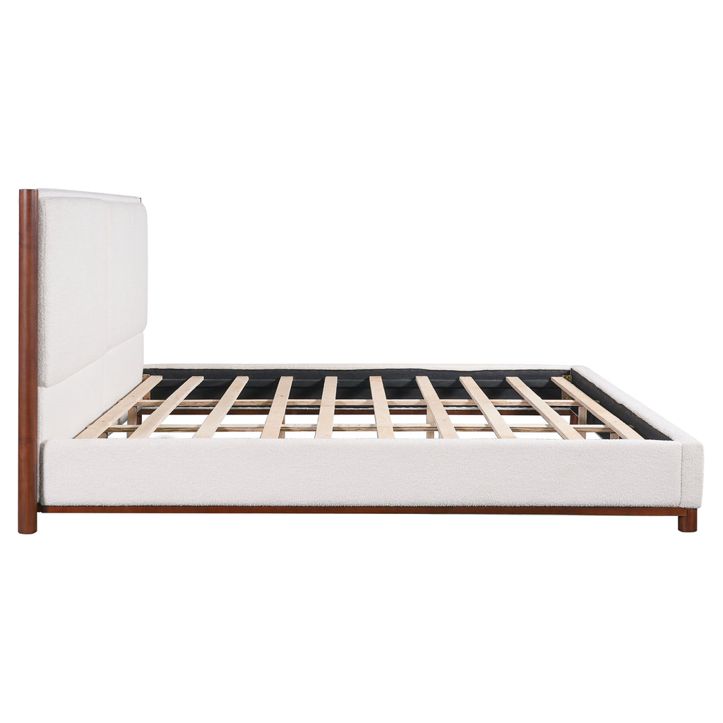 King Size Upholstered Bed Frame