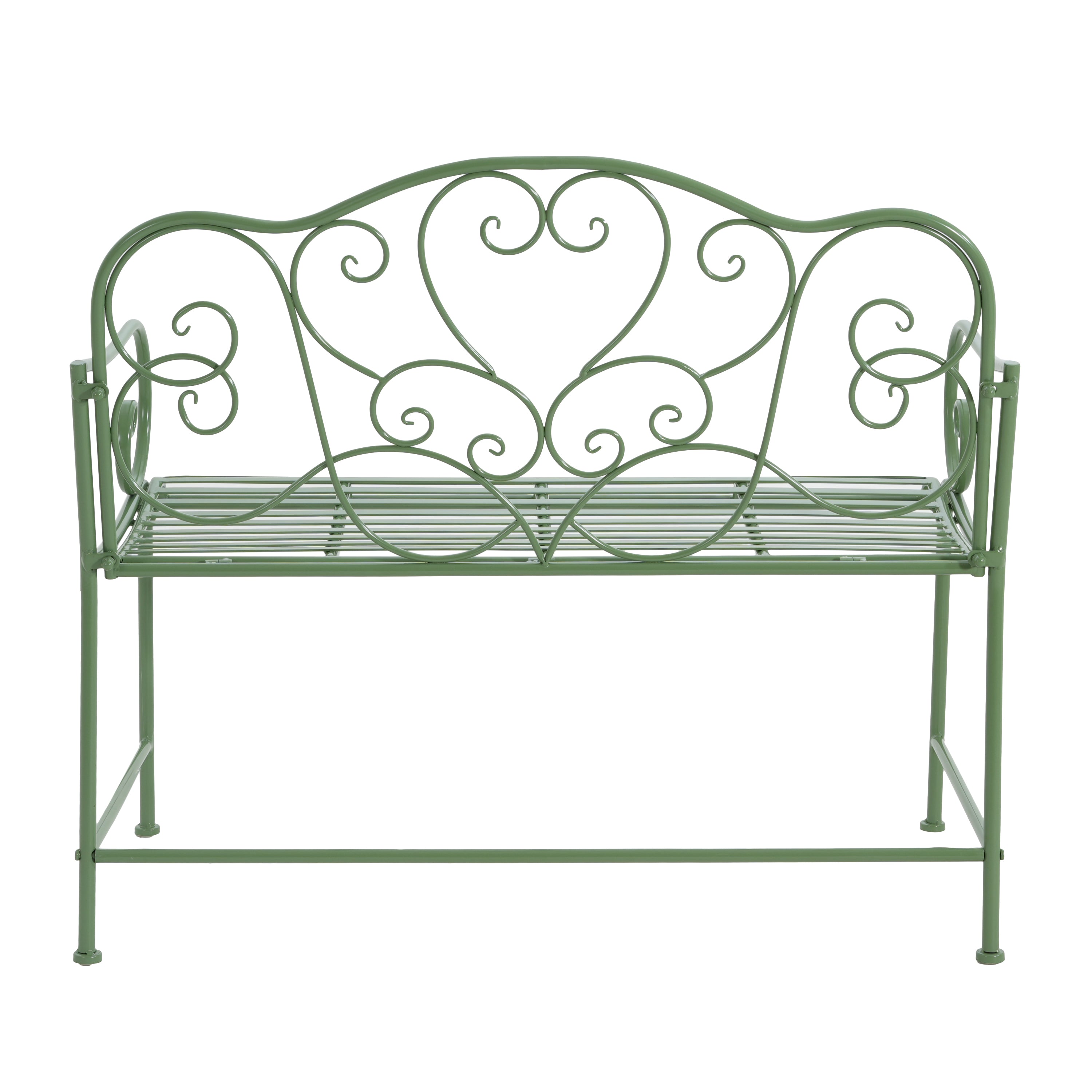 Outdoor Garden Bench - Green