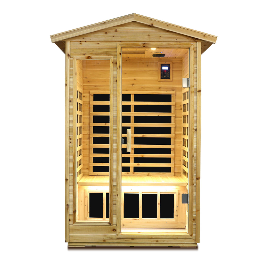 Two Person Far Infrared Outdoor Sauna Room