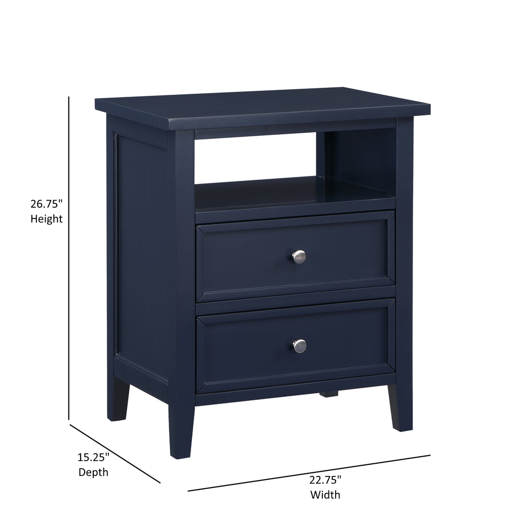 Weston 2-Drawer Nightstand