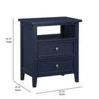 Weston 2-Drawer Nightstand
