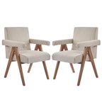 Poppy Fabric Dining ArmChair